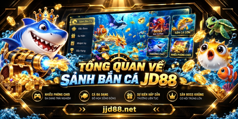 Tổng quan về sảnh Bắn cá JD88